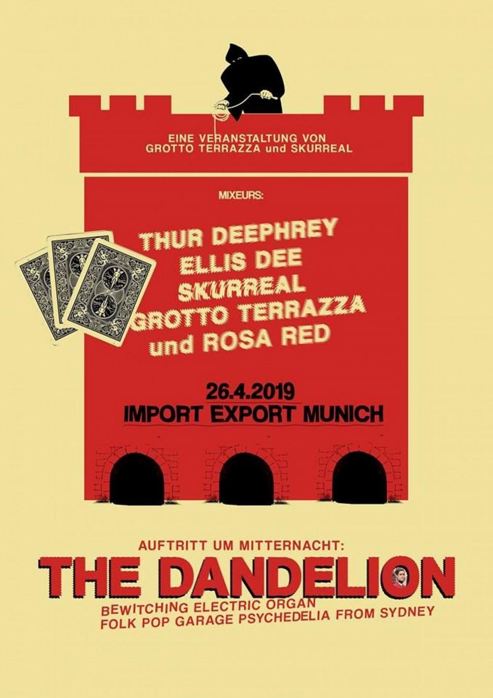 Tapefruit Konzert: The Dandelion | 26.04.2019 @ Import Export