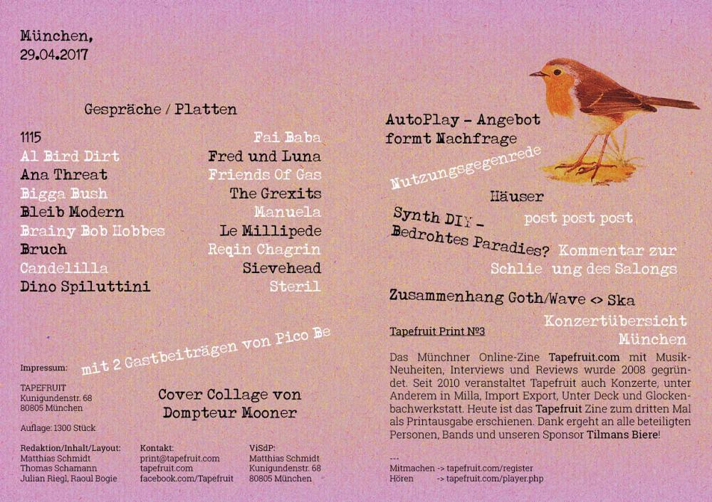 Tapefruit Print Ausgabe 3 / Seite 2